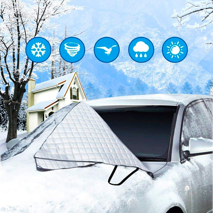 🎄Hot sale early 🎅🏻Christmas 50% off ) Magnetic Car Windshield Cover