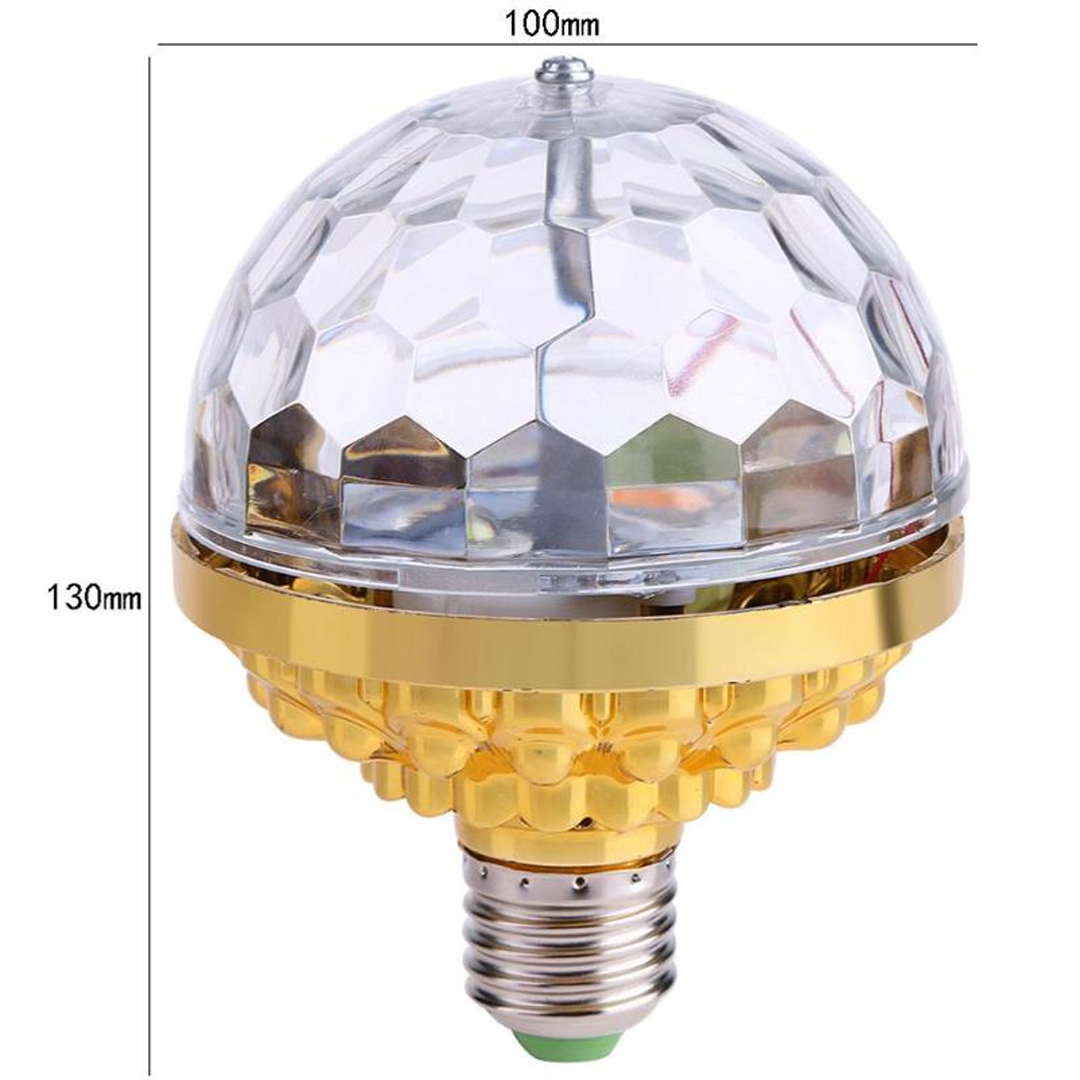 💥LED Disco Ball Colorful Rotating Light Bulb💡