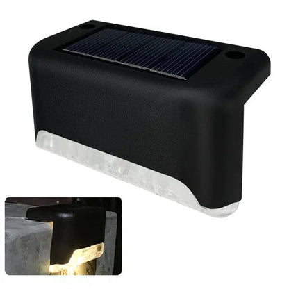 LED Solar Lamp Path Staircase Outdoor Waterproof Wall Light