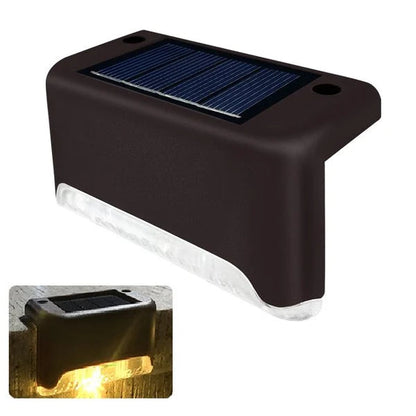 LED Solar Lamp Path Staircase Outdoor Waterproof Wall Light