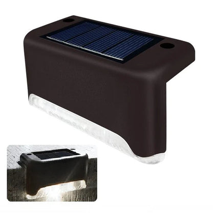 LED Solar Lamp Path Staircase Outdoor Waterproof Wall Light