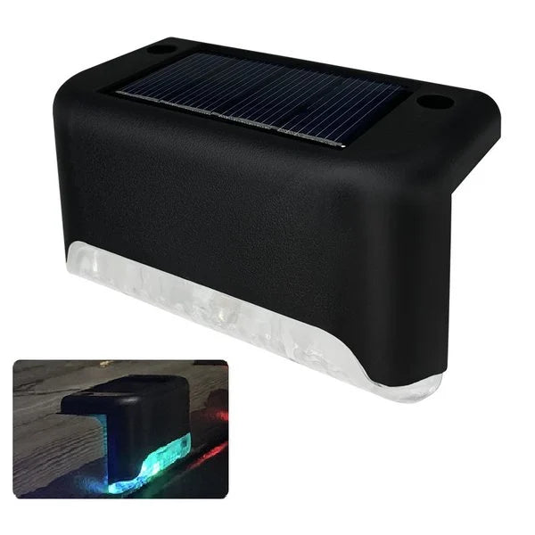 LED Solar Lamp Path Staircase Outdoor Waterproof Wall Light