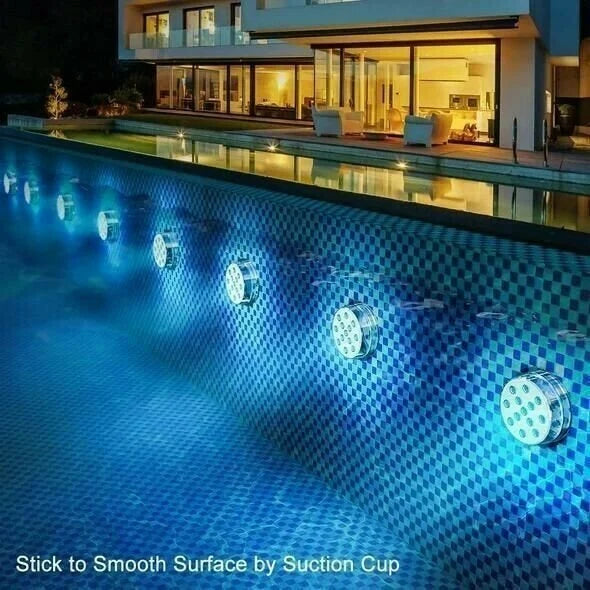 💥49% OFF💥Submersible LED Pool Lights Remote Control (RF)