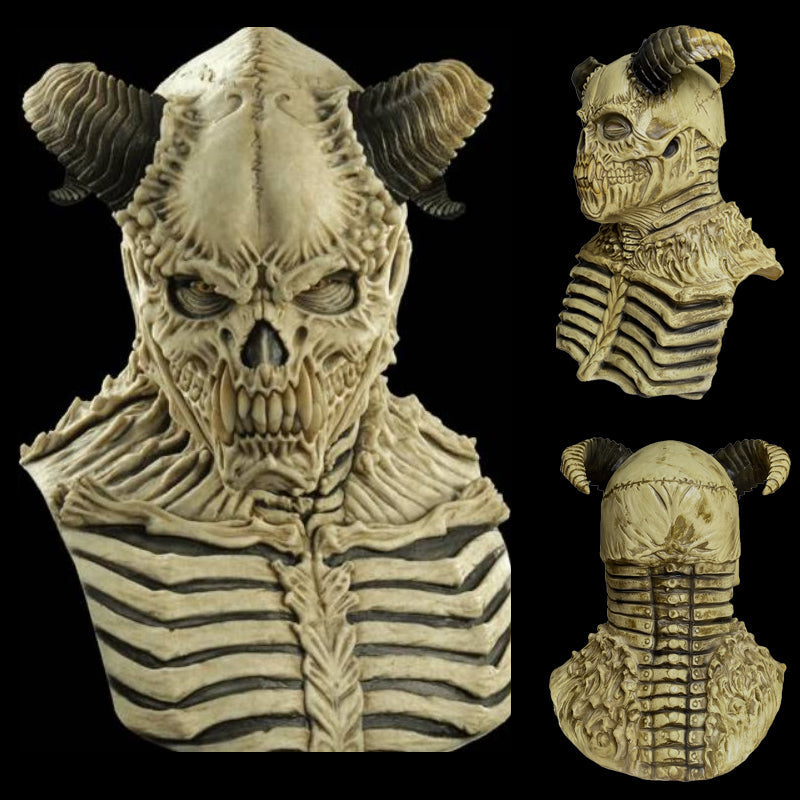 Mask Skull Horn Devil Halloween