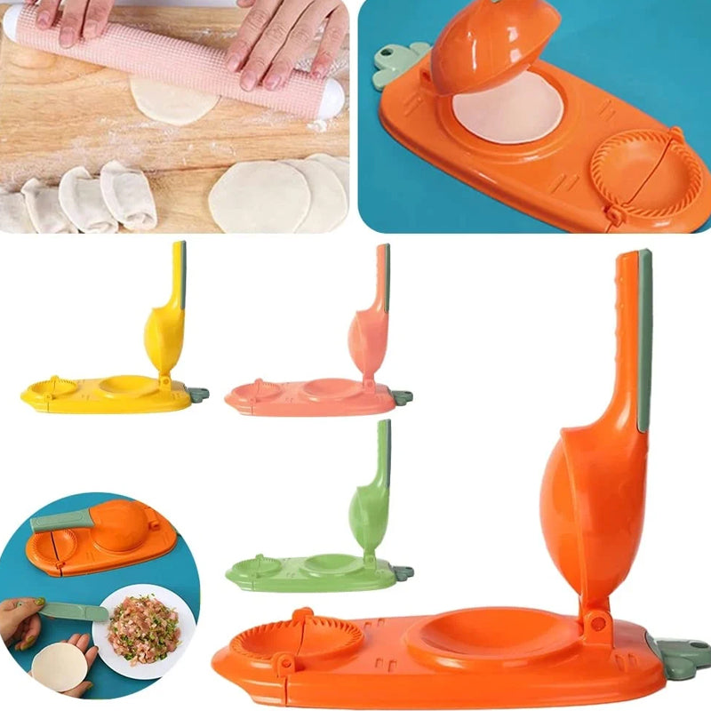 New 2 In 1 Dumpling Maker 🎁🎄SPECIAL OFFER 50% OFF 🎉