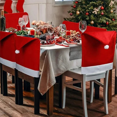 Christmas Chair Cover Decoration