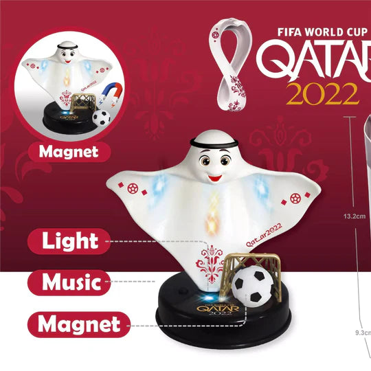 2022 Qatar World Cup Mascot Magnetic Ornament