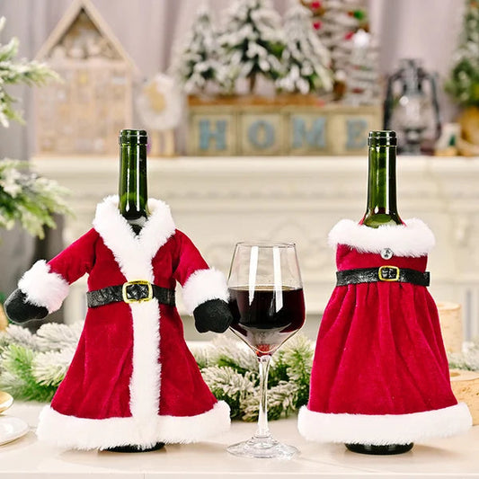 (🎅EARLY CHRISTMAS SALE ) Christmas Wine Cover ⚡