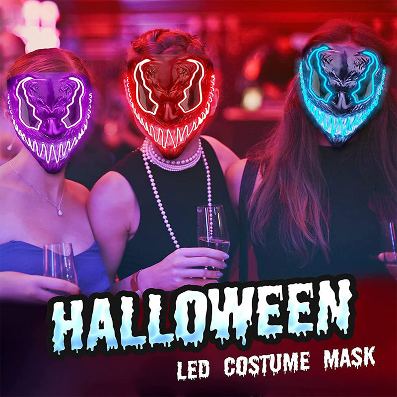 🔥2022-New Horror Led V Mask 🎃