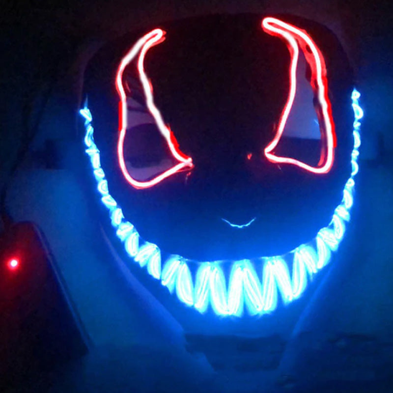 🔥2022-New Horror Led V Mask 🎃