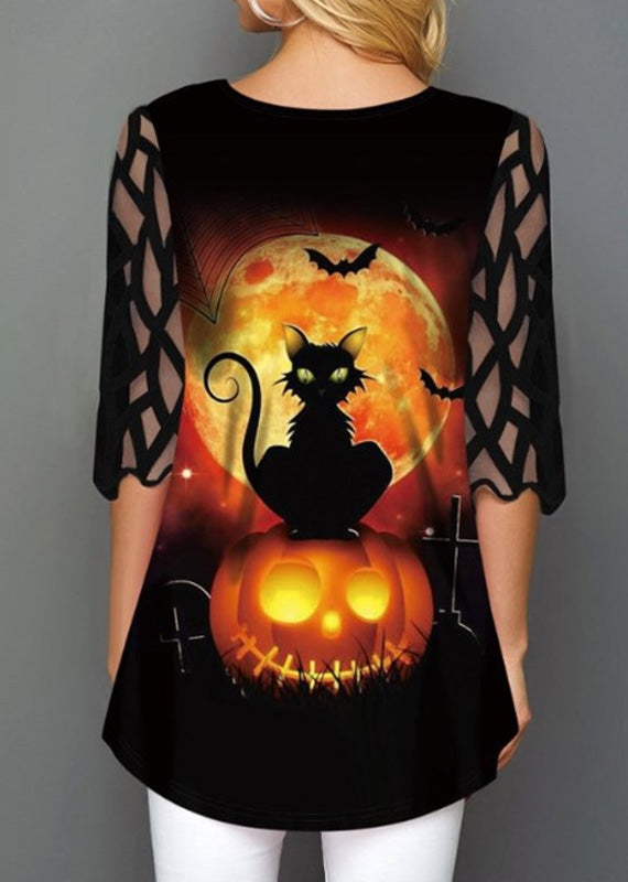 WOMEN'S HALLOWEEN BLOUSE