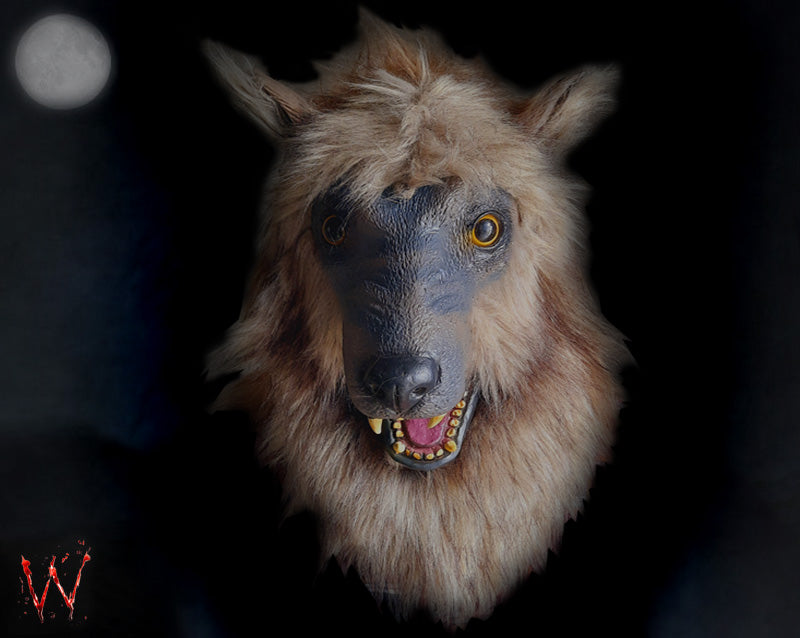 Werewolf mask with ears and movable jaw. [Halloween 2022 Exclusive]🎃🔥