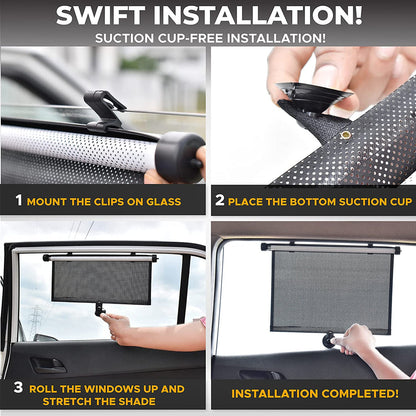 WuCar™ Retractable Window Sun Shade